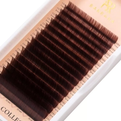 Ресницы коричневые BARBARA Truffle МИКС
