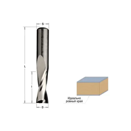 Фреза спиральная монолитная 3x12x50 Z=2 S=3 RH CMT 191.030.11