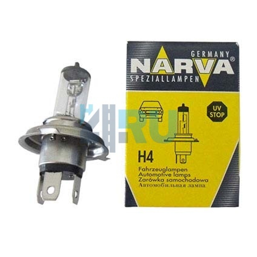 Автолампа 12V H4 60/55W Narva