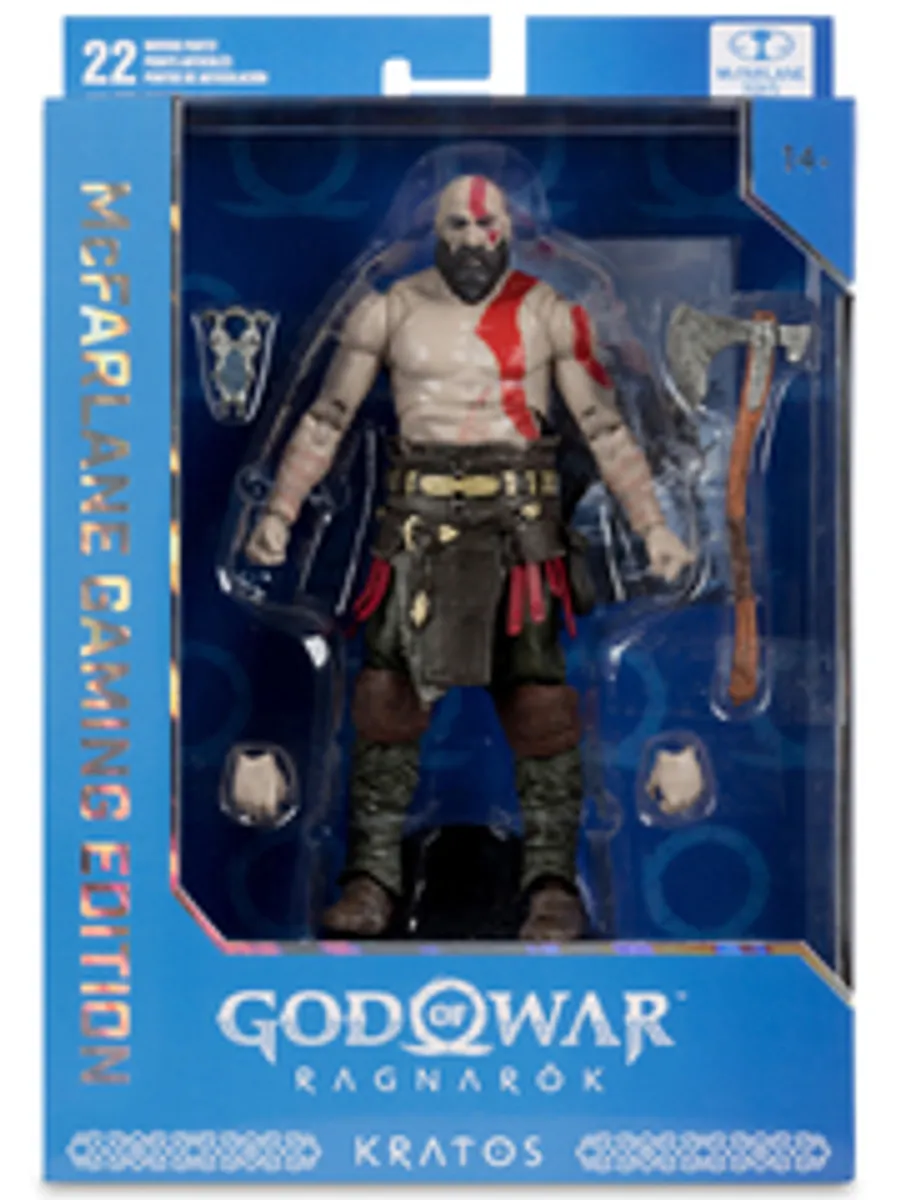 Фигурка McFarlane Toys God of War Ragnarok: Kratos (Gaming Edition)