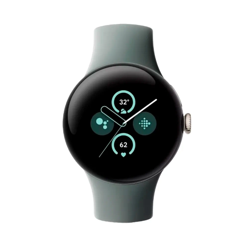 Умные часы Google Pixel Watch 2 Wi-Fi 41mm, Champagne Gold/Hazel (Золотистый шампанский корпус, ремешок цвета орешник)
