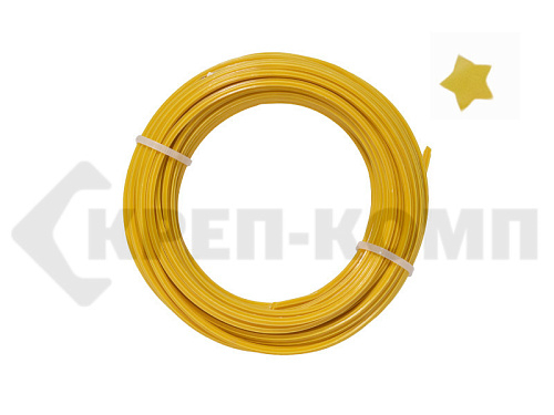 Леска для триммера звезда, 3,0мм х 15м (Yard) (шт.) Yard