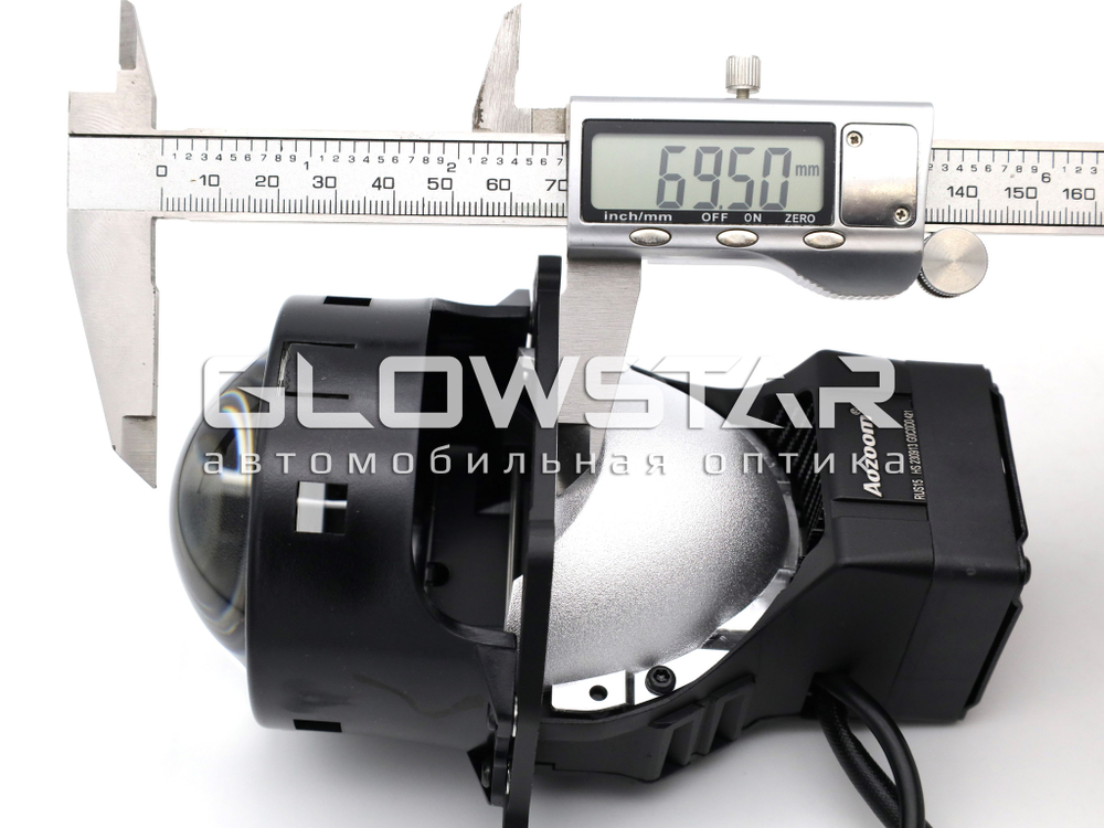 Билед модули Aozoom DLPD0601 (D1S/D2S) 2024 3.0 дюйма, 2 чипа, 5500K, 72W/80W, крепление 3R (комплект, 2шт)