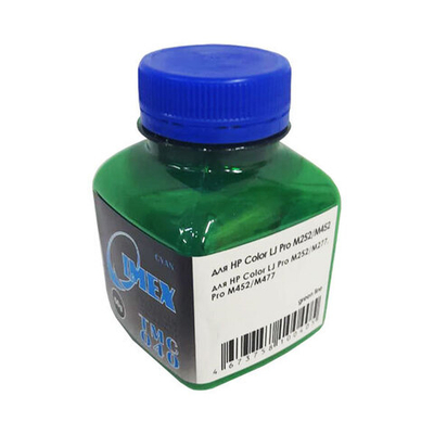 Тонер для HP Color LJ M252/M277/M452/M477 (60гр, голубой, Polyester, TMC040 IMEX) Green Line