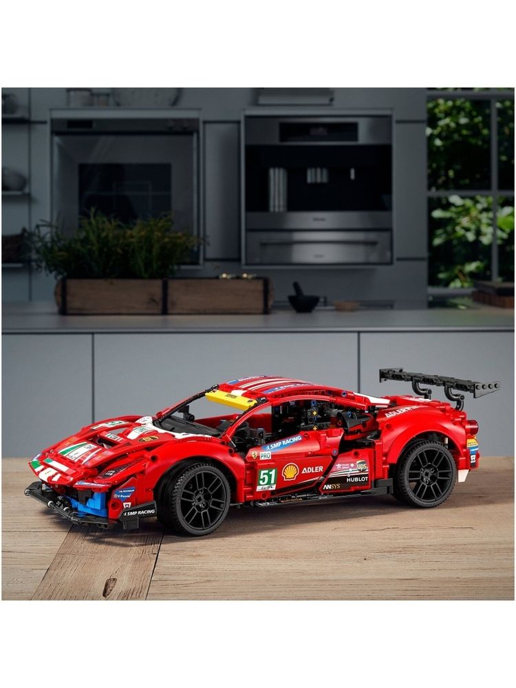 Конструктор LEGO Technic 42125 Ferrari 488 GTE "AF Corse #51"