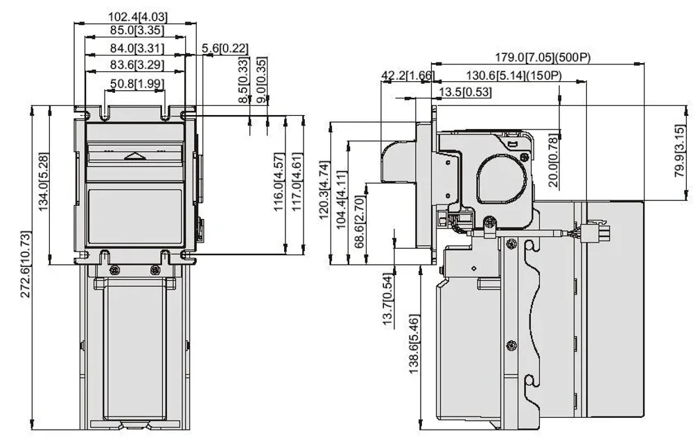 Купюроприемник ICT L77F-P5 для Белоруссии