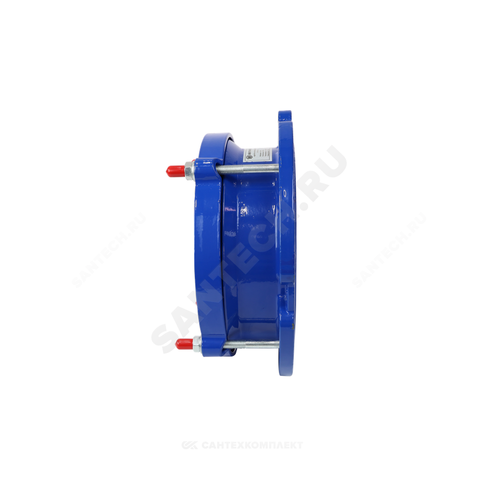 Муфта чугун соединительная Ду 175 (Дн 192-210) Ру10/16 ПФРК Benarmo 8