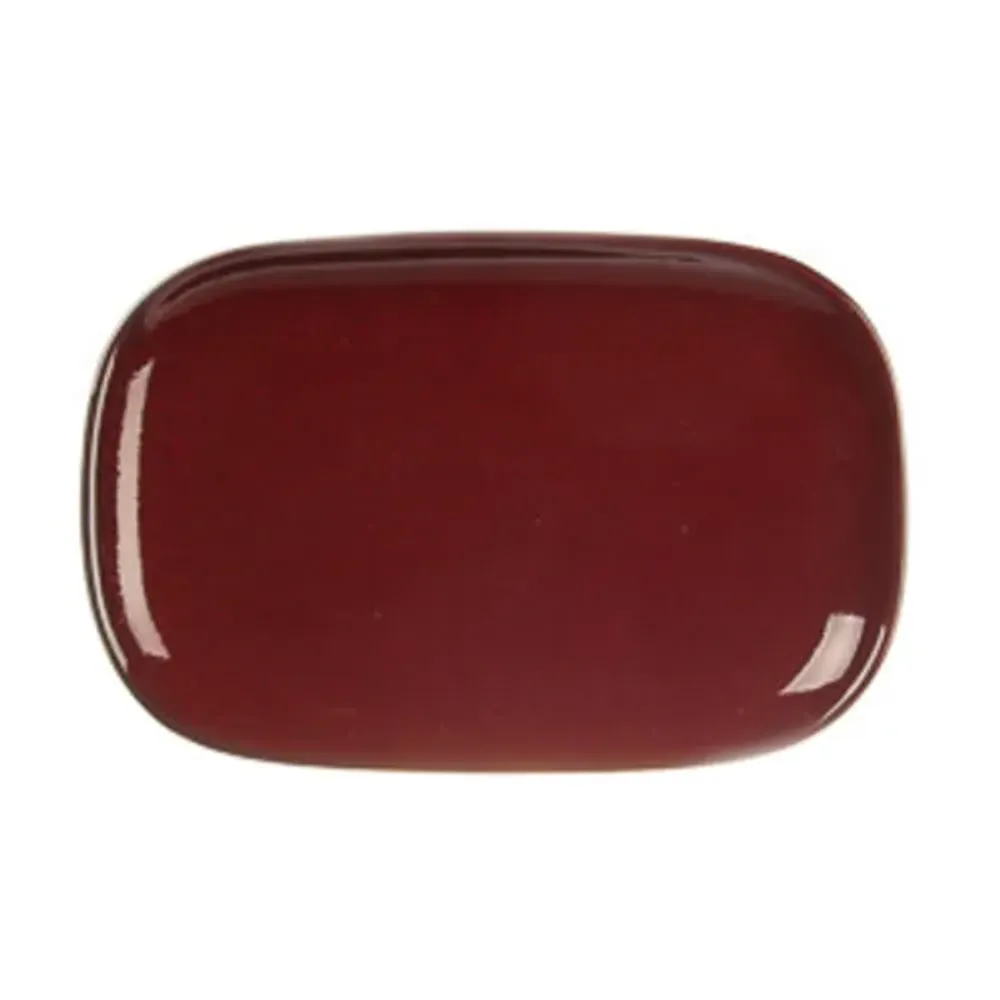 Блюдо овальное 20*13 см h1,9 см для закусок Evolution Dark Red P.L. Proff Cuisine [1]