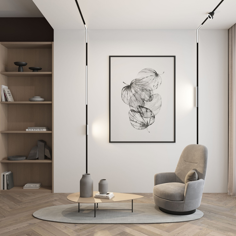Накладной светильник Denkirs Smart DK8009-BK