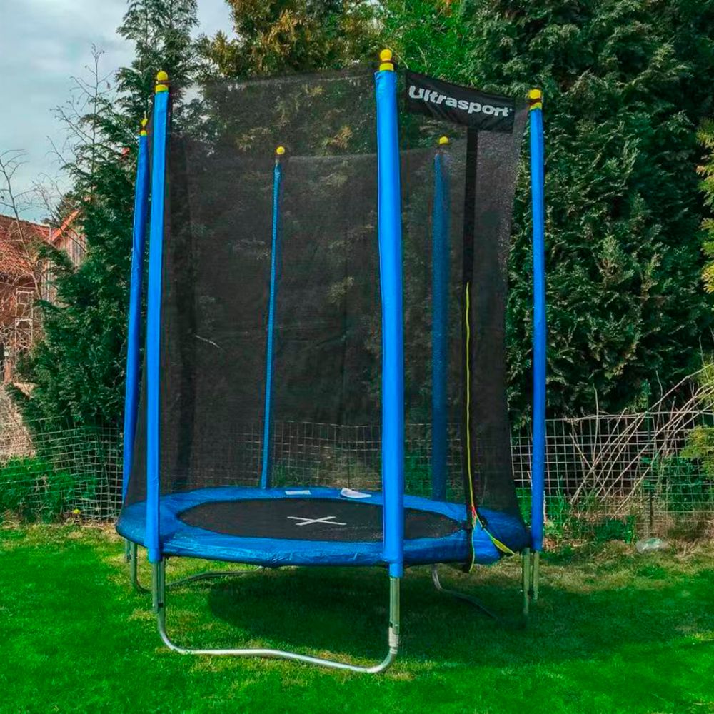 Батут DFC ULTRASPORT 6 ft с защитной сеткой