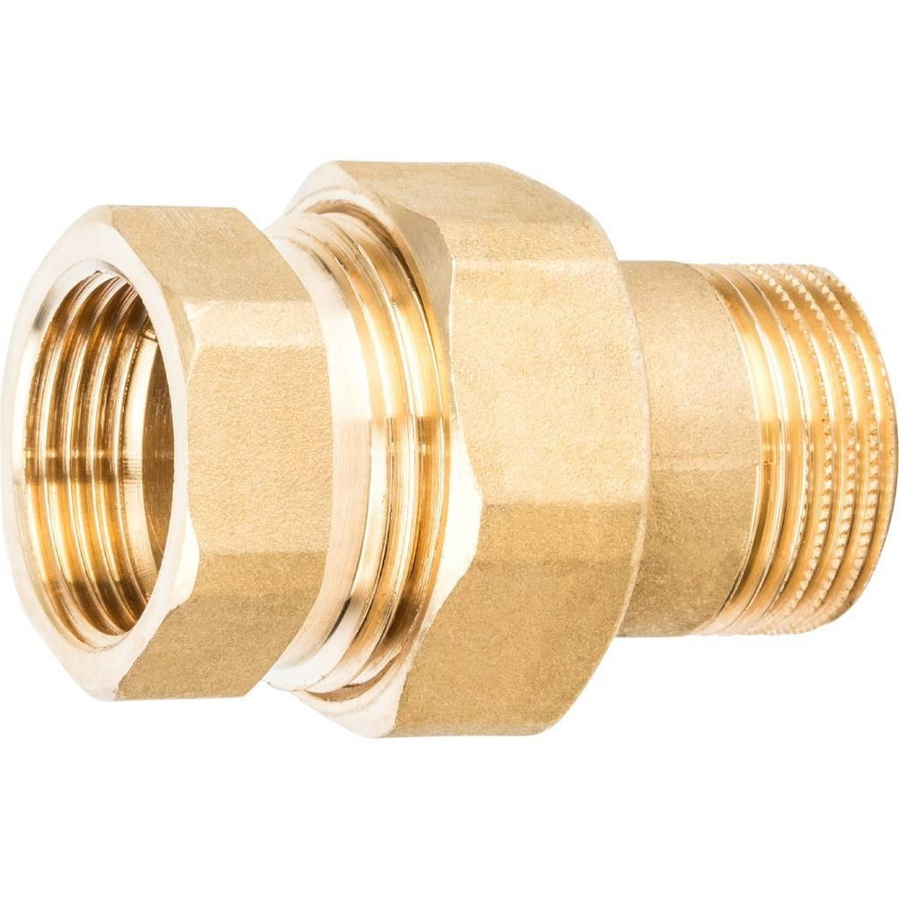 Американка STOUT прямая 3/4" ВР/НР плоское уплотнение