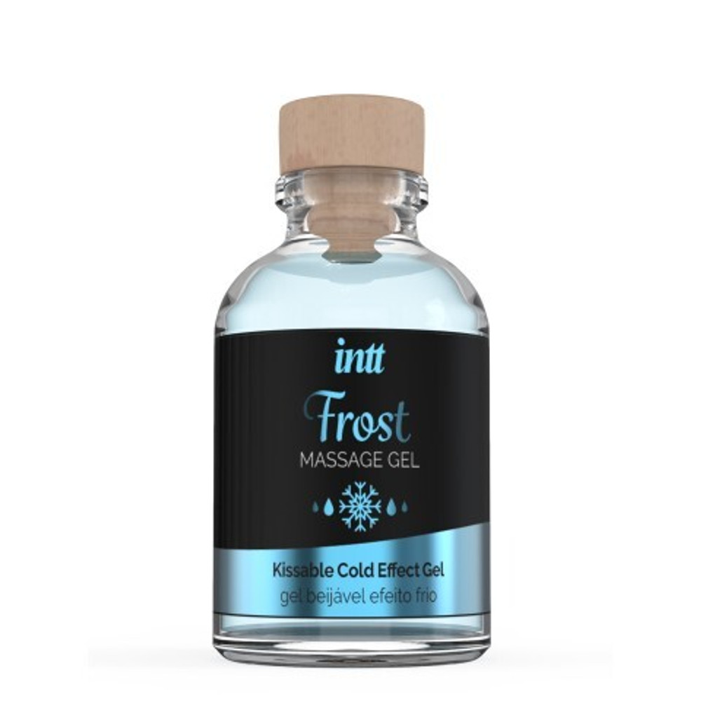 Intt Frost Massage Gel - Съедобный массажный гель с охлаждающим эффектом, 30 мл