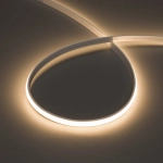 Лента герметичная MOONLIGHT-TOP-M280-10x5mm 24V Warm3000 (15 W/m, IP65, 5m, wire x1) (Arlight, Вывод прямой, 3 года)