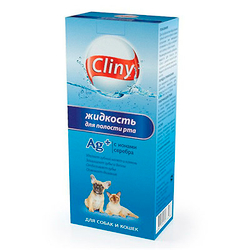 Cliny жидкость д/кошек и собак для полости рта, 300мл