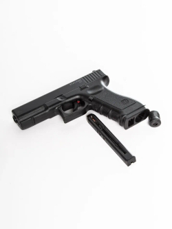 Пистолет пневм. Stalker S17 (аналог "Glock17") к.4,5мм, пластик, 120 м/с, чер