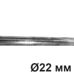Труба Ø 22 мм стальная для электропроводки Лофт, Retrika RMP-22C / Ø 22 мм