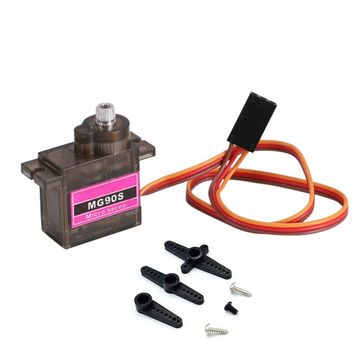 Сервопривод MG90s (Servo-mini 360) 3 шт непрерывного вращения