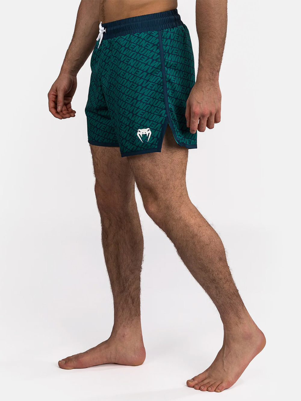 Бордшорты Venum Echo Dark Blue/Emerald Green