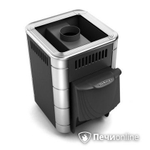 Печь для бани TMF Оса Inox дверь антрацит короткий канал антрацит