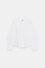 РУБАШКА ИЗ ПОПЛИНА — ZW COLLECTION — ZARA