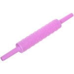 Скалка пластмассовая фигурная «Кружочки» 25*3см