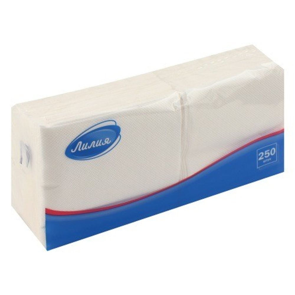 Салфетки Лилия 24*24 250л