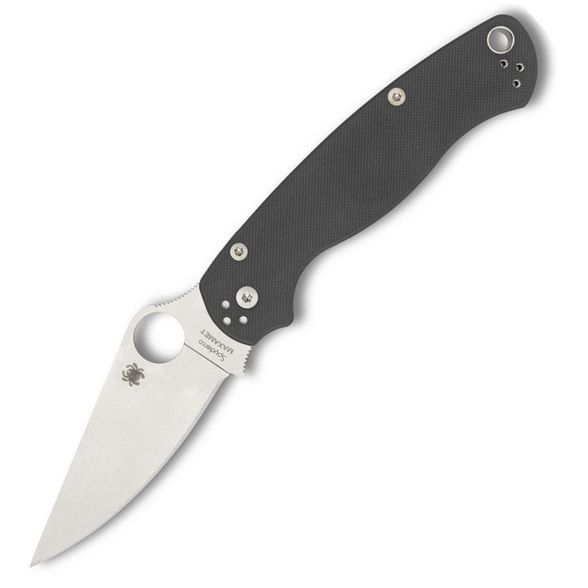 Цена наНож складной Para Military 2  Dark Grey Maxamet Spyderco, сталь CTS-Maxamet, рукоять G10