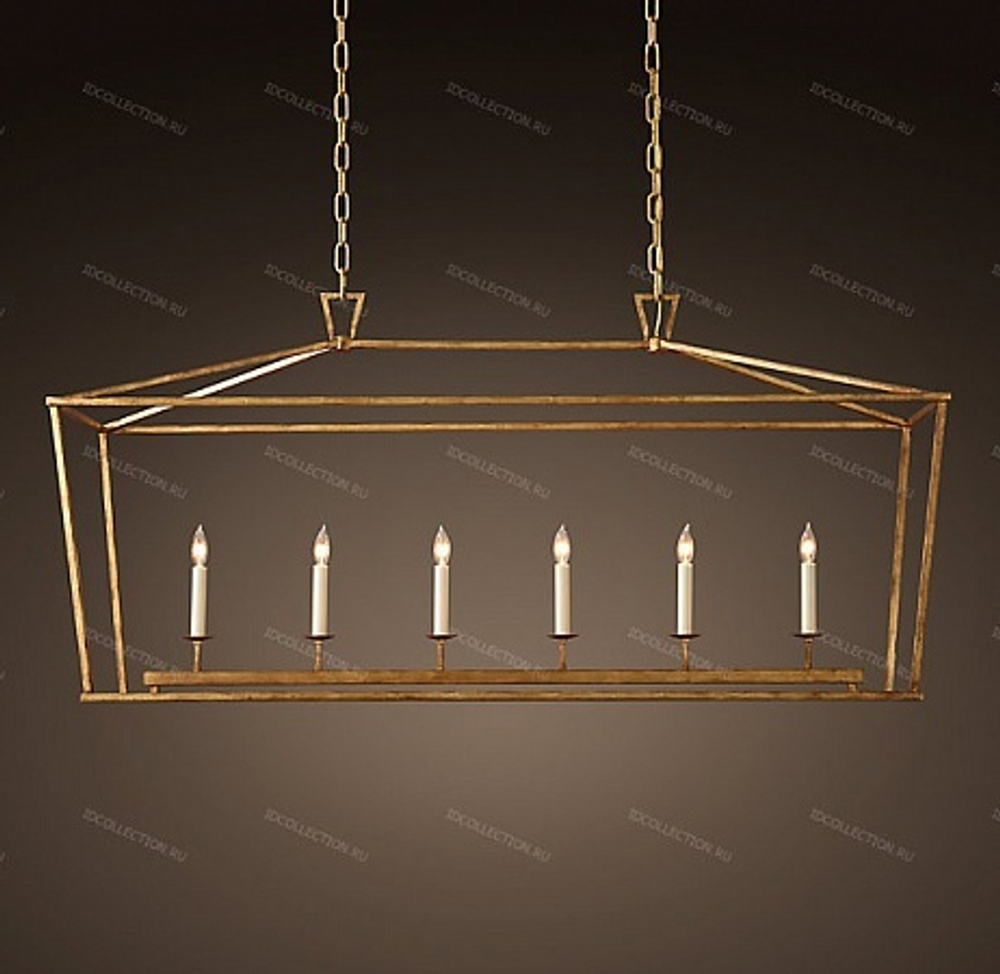 Потолочный светильник 19TH C. ENGLISH OPENWORK LINEAR Restoration Hardware 68290479