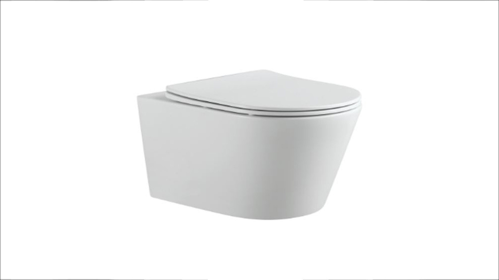 Cefalu W Унитаз с сидением (Soft Close-SLIMSEAT) подвесной с Rimless (402101)