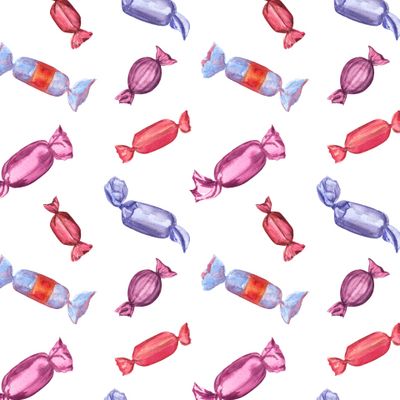 Конфеты (голубые и красные) / Candies (blue and red)