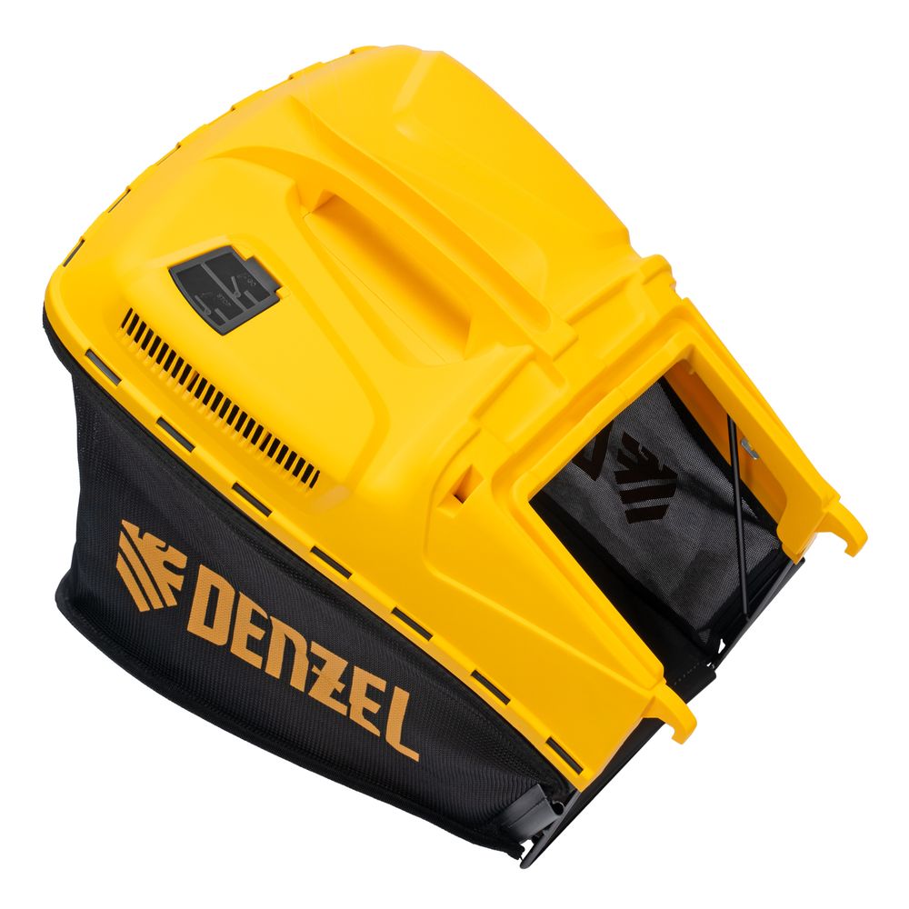 Газонокосилка бензиновая Denzel GLD-460, 146 см³, ширина 46 см, ручная, 7 уровней, травосборник 50 л