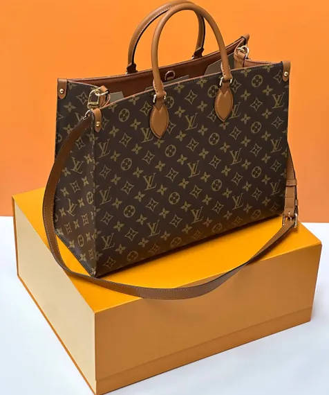 Сумка Louis Vuitton On The Go MM (35 x 27 x 14 см)