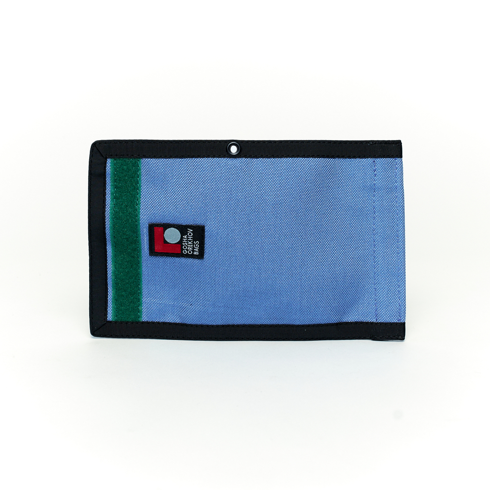 Кошелек Wallet голубой индиго