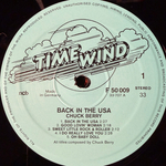 Chuck Berry ‎– Back In The USA 2LP (Дания)