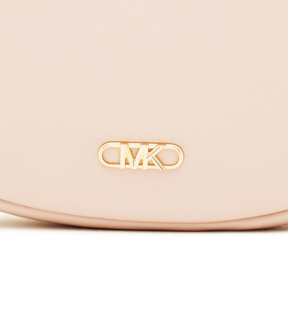 Кожаная сумка хобо Michael Kors - пудро-розовый(32H3G8NC1L)