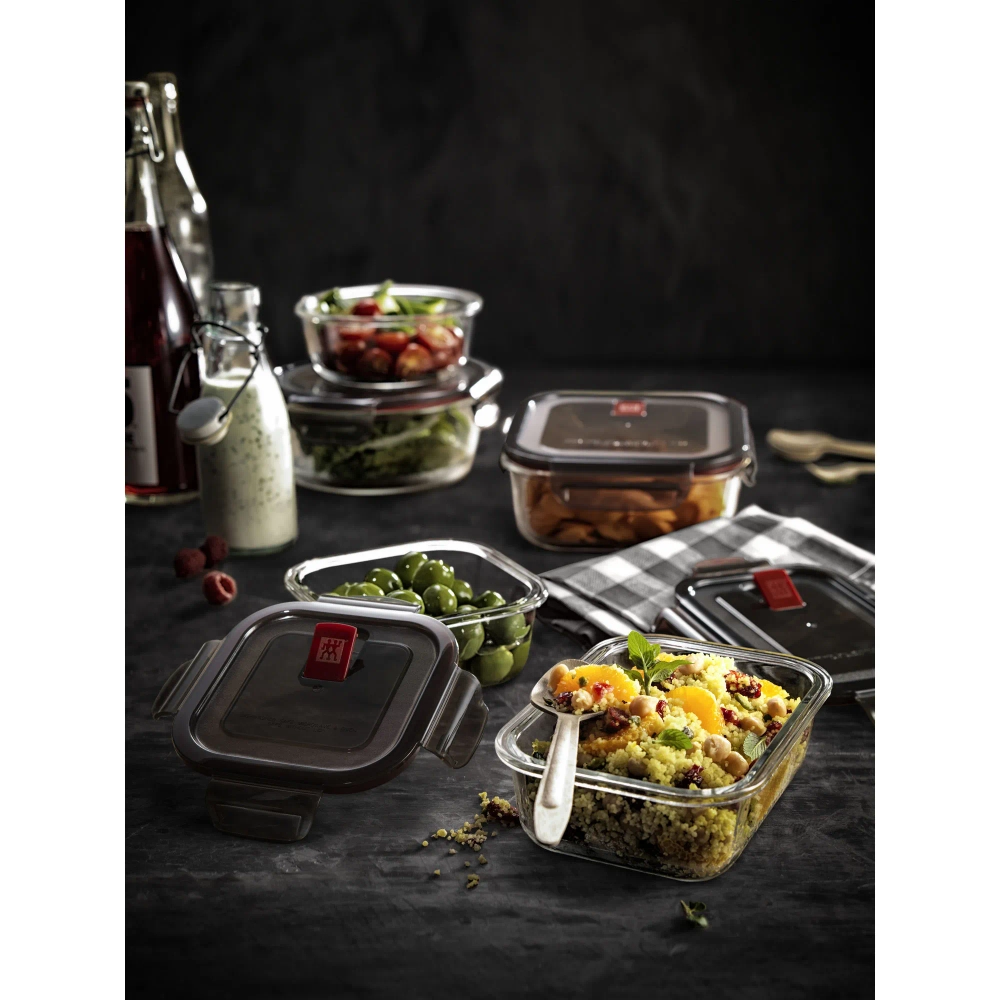 Zwilling Gusto круглый стеклянный контейнер 1,3 л 39506-004-0