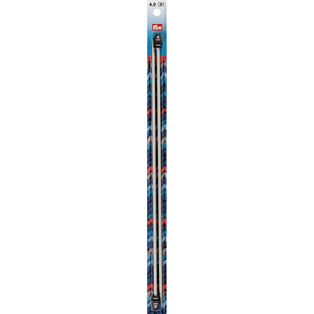 Спицы прямые, Prym ⌀4,0 мм, 35 см