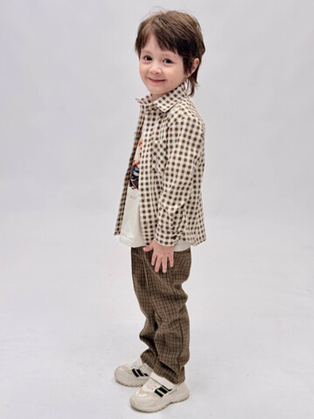 Сорочка для мальчика 3-8 лет