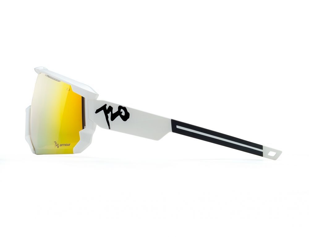 Спортивные очки 720armour Mars / Matte White / Champion Gold Ti Lens