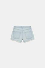 ДЖИНСОВЫЕ ШОРТЫ TRF С ВЫСОКОЙ ПОСАДКОЙ — ZARA