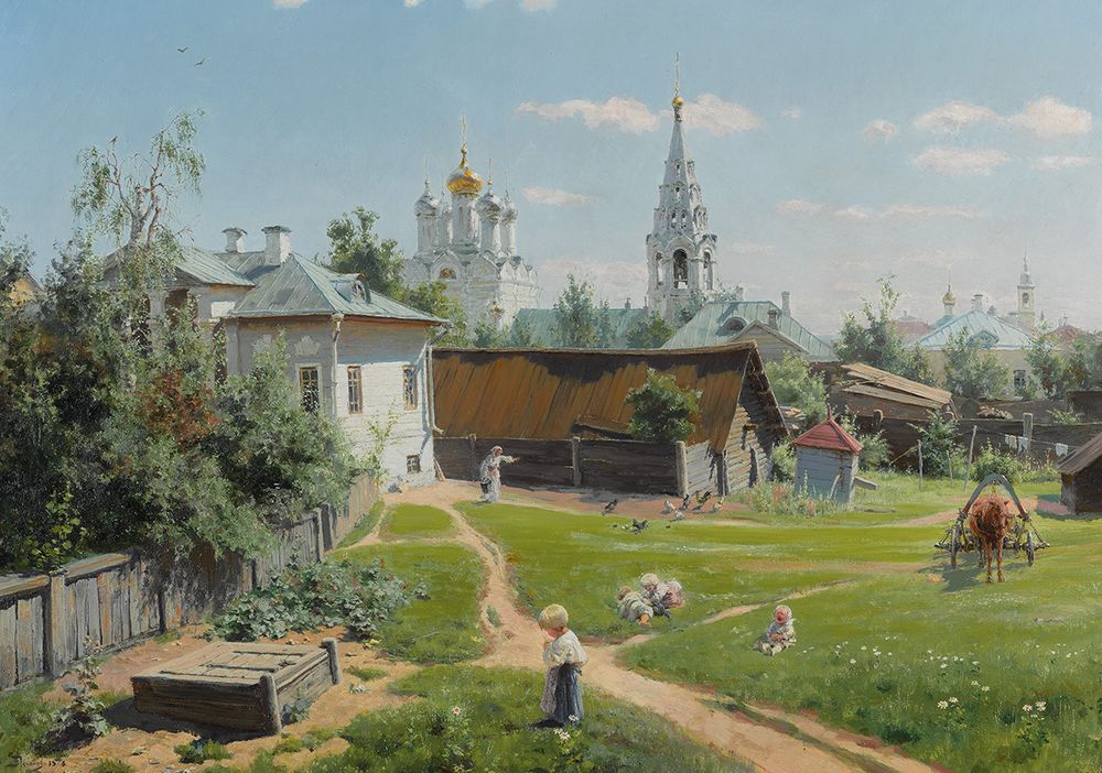 Пазл. Третьяковская галерея 1000 элементов, Поленов В.Д. Московский дворик. 1878, Фрея GTG-PZL-1000/03