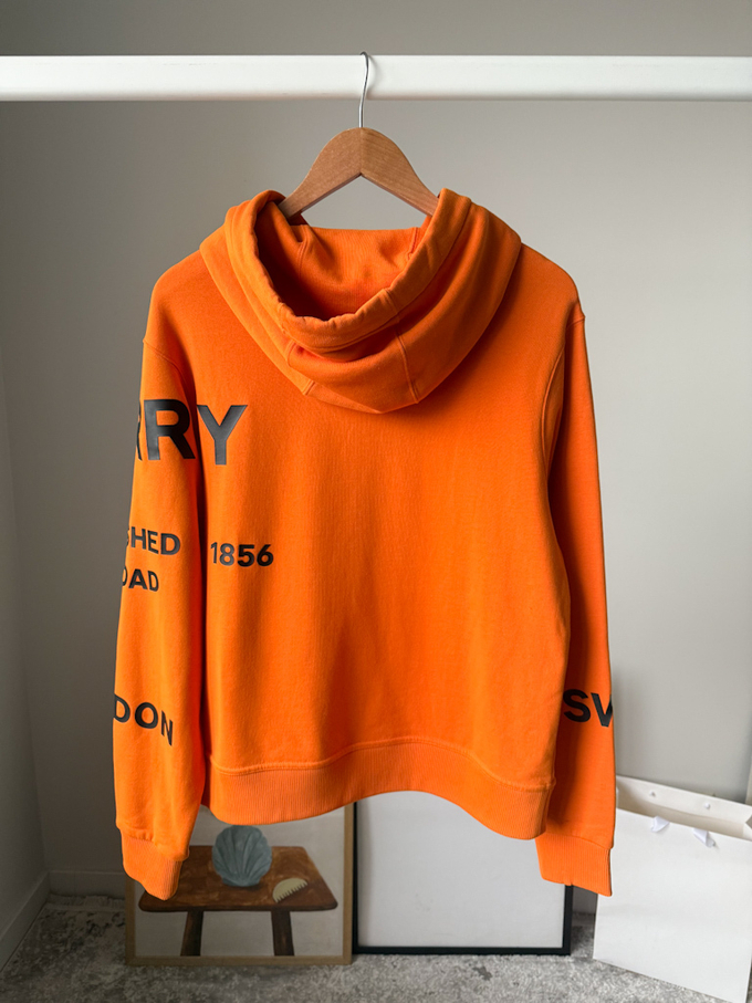 Хлопковый худи Burberry, S