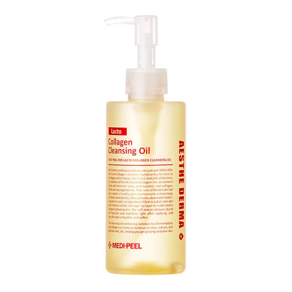 Гидрофильное масло с лактобактериями и коллагеном MEDI-PEEL Lacto Collagen Cleansing Oil 200 мл