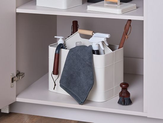Органайзер для моющих средств irmel, молочный