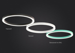 Подвесной LED светильник кольцевой OREOL-1950 158Вт 4000К 19502Лм белый 1950х1950х100мм DARKLUM