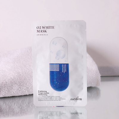 O2 White Mask Storyderm | Кислородная маска с гелевой пропиткой