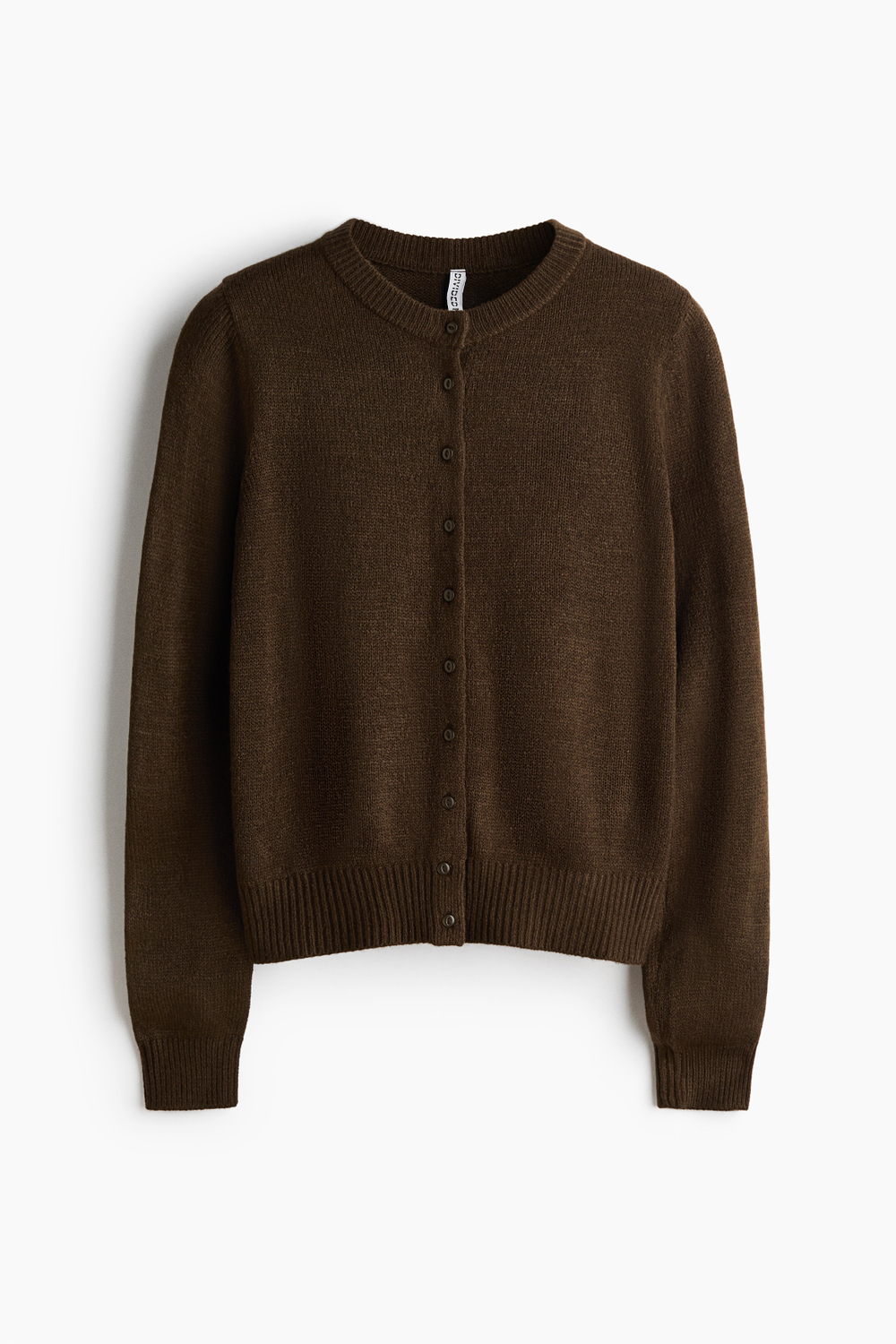 Текстурный трикотажный кардиган — длинные рукава - H&M