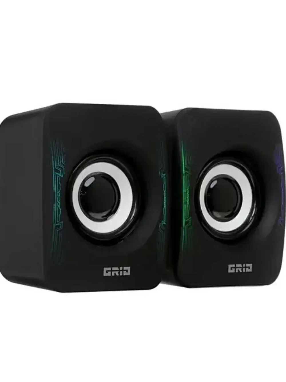 Колонки 2.0 GRID 32871 BLACK 5 Вт, питание от порта USB