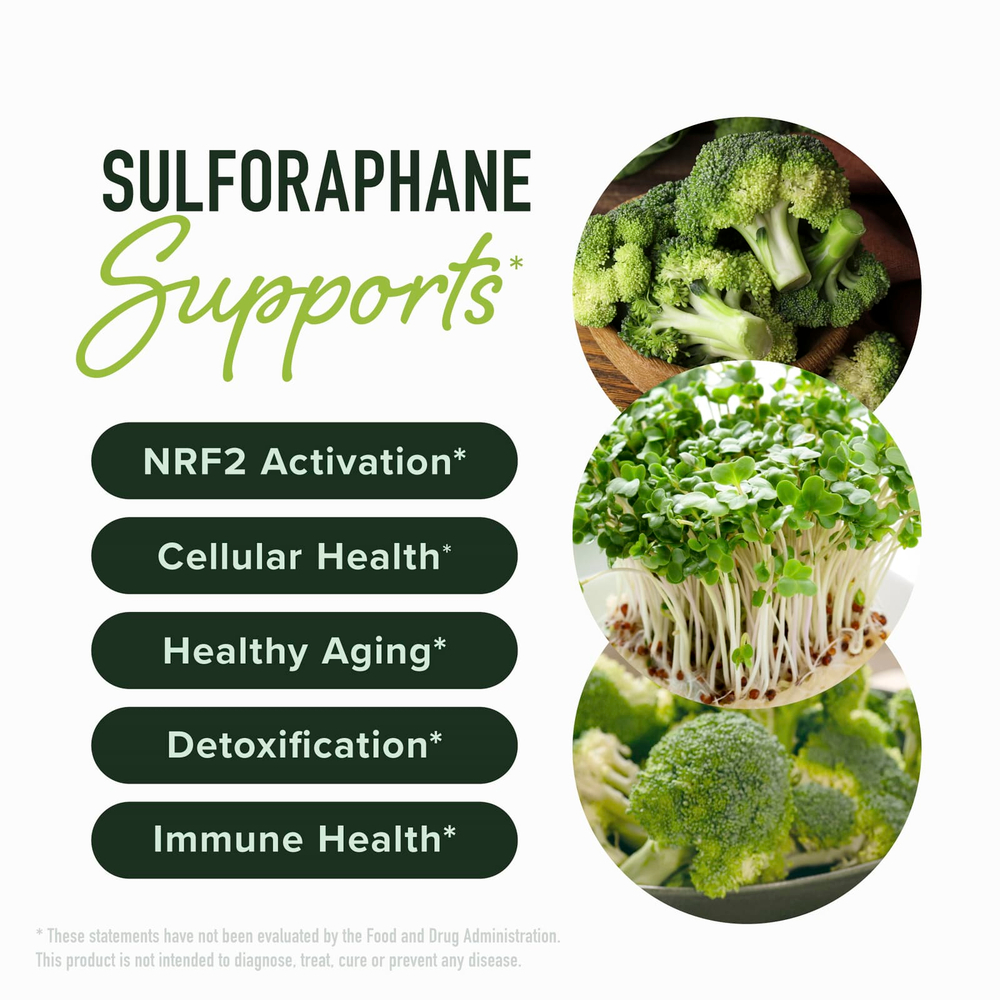 SMNutrition, активированный комплекс с сульфорафаном, с отсроченным высвобождением, 60 капсул