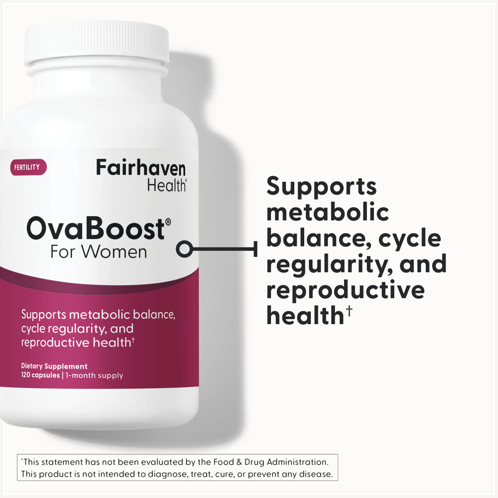 Fairhaven Health, OvaBoost® для женского здоровья, 120 капсул